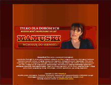 Tablet Screenshot of mamuski.pl